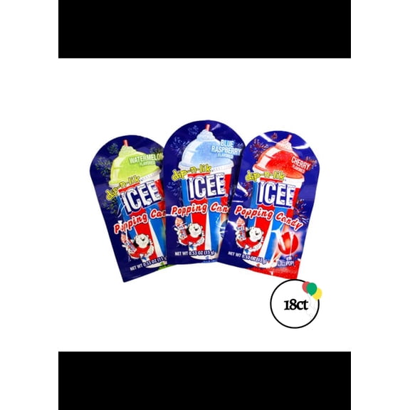 Dip-N-Lik ICEE Popping Candy 18 ct