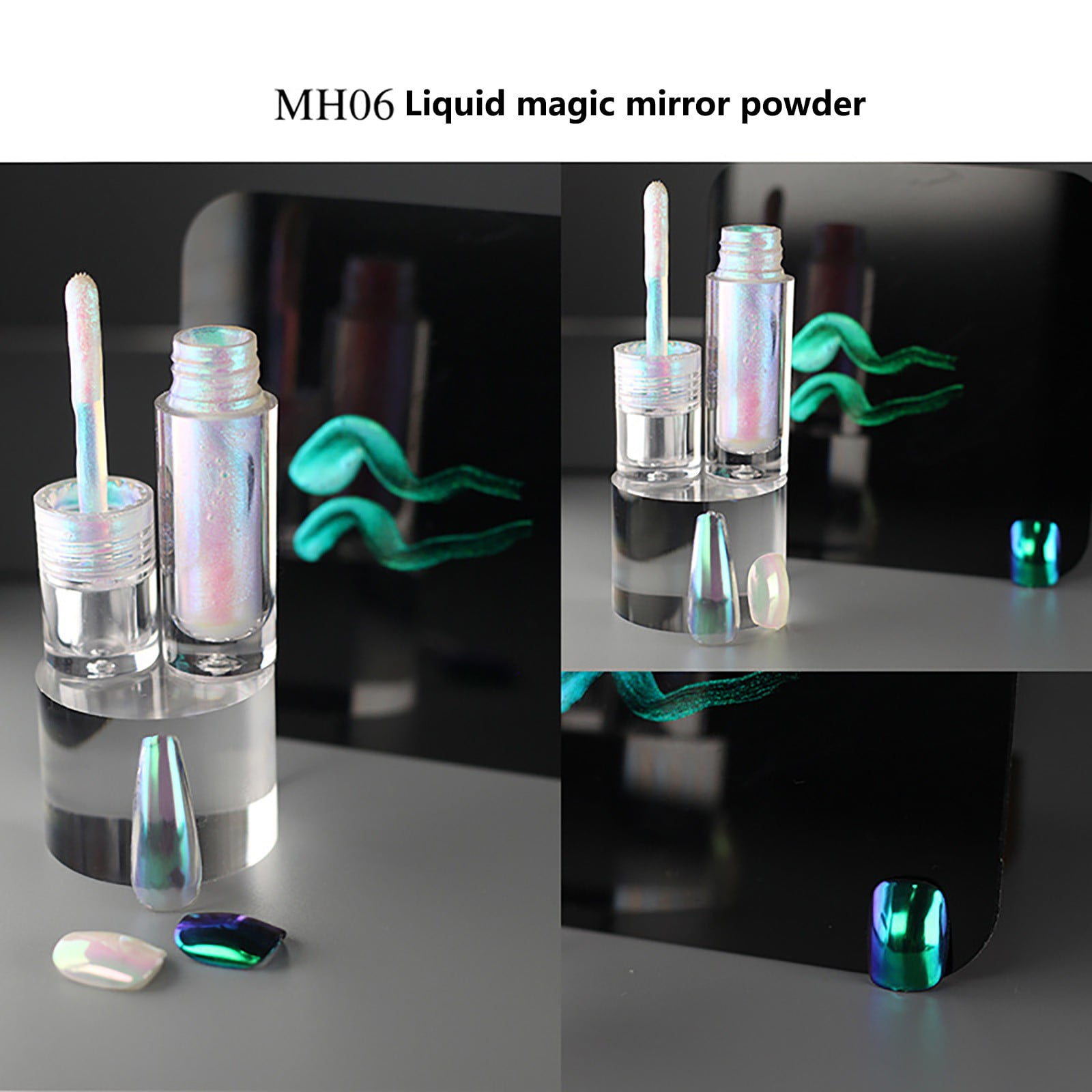 Dip Nails Nail Set with Everything And Lamp Practice Sheet for Nails