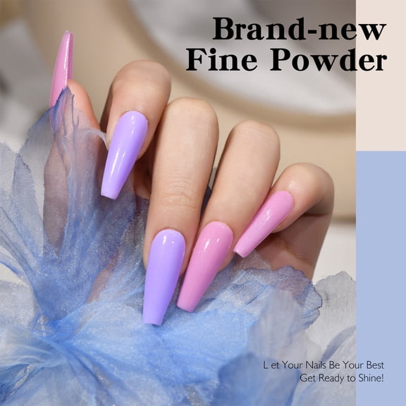 Dip Powder, Coat Brush Nail Lamp 20 Nail Set No Dip Kit Brush Saver Uv/led Nail With Coat Lamp Needed Colors Nail With Coat Diy Salon Nail