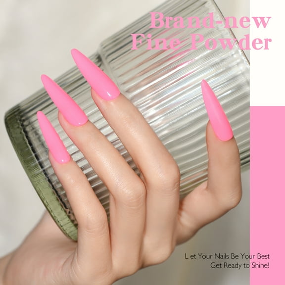 Dip Powder,Nail Set Nail Lamp Colors Nail Diy Salon Kit Dip Needed With 4 Dip No Uv/led Nail Coat Diy With Coat With Coat