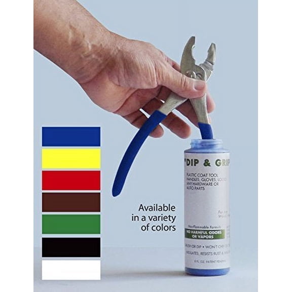 Dip and Grip Rubberized Plastic Coating- Black Coating