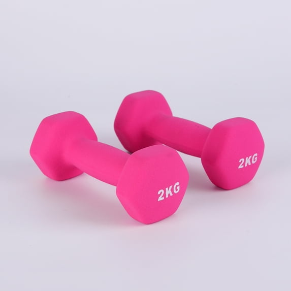 Dip dumbbells Hexagonal matte dumbbells for men and women household small dumbbells for fitness shaping training cast iron dip dumbbells
