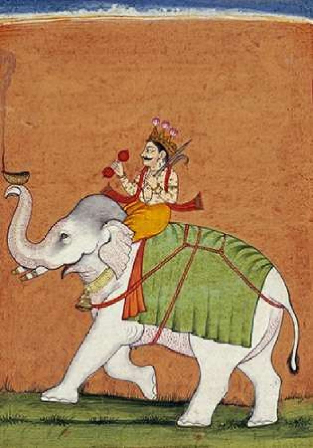 Dipak Raga Canvas Art - Mankot (20 x 28)