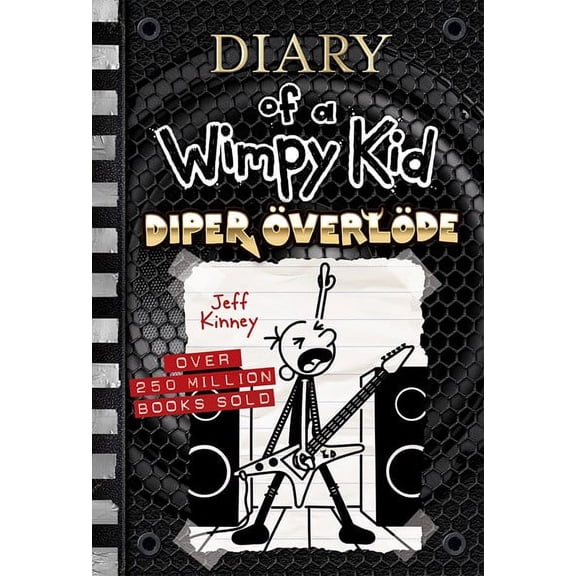 Diper verlde (Diary of a Wimpy Kid #17): A Rock 'n' Roll Road Trip Gone Wrong from the #1 International Bestselling Diary of a Wimpy Kid Series (Book 17) (Hardcover)