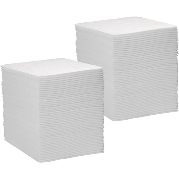 Diplastible Disposable Hand Towels Paper Napkins for Bathrooms and Events, 100-count