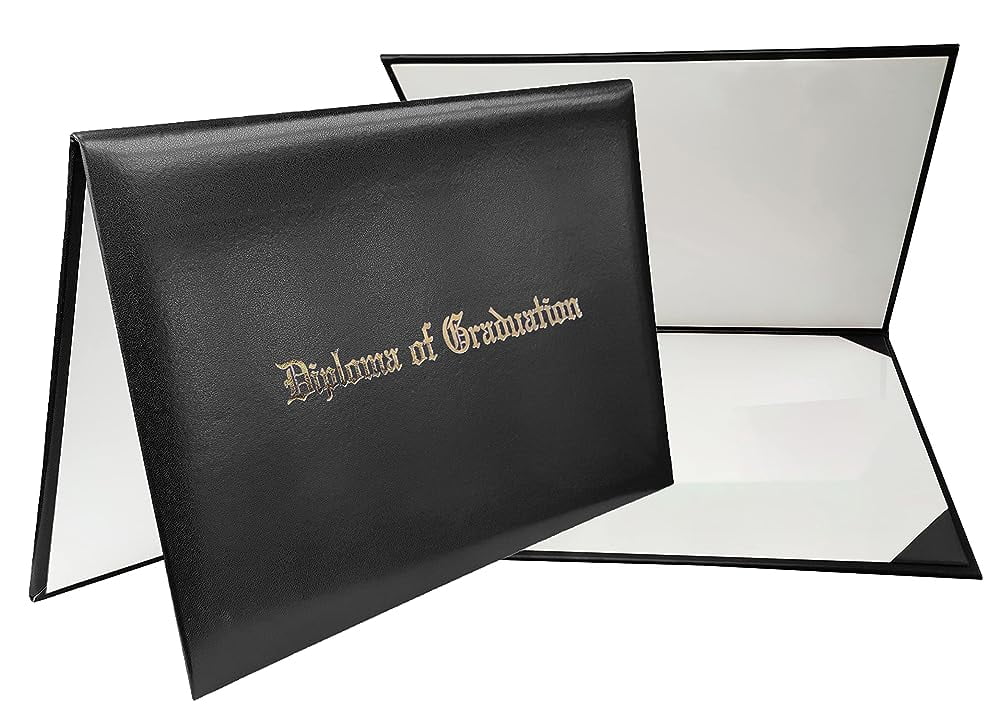 Diploma Cover 8.5x11 Diploma Holder Graduation Certificate Cover Smooth
