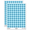 thumbnail image 1 of Diploma Graduation Doodle 200+ Round Stickers - Light Blue - Gloss Finish - 0.50" Size, 1 of 3
