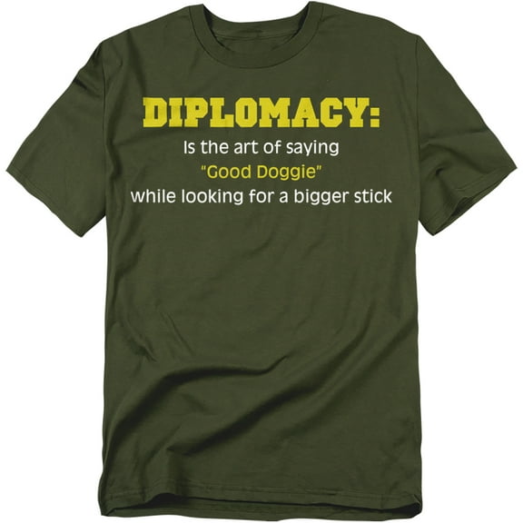 Diplomacy T-Shirt Unisex Graphic Tee For Men & Women