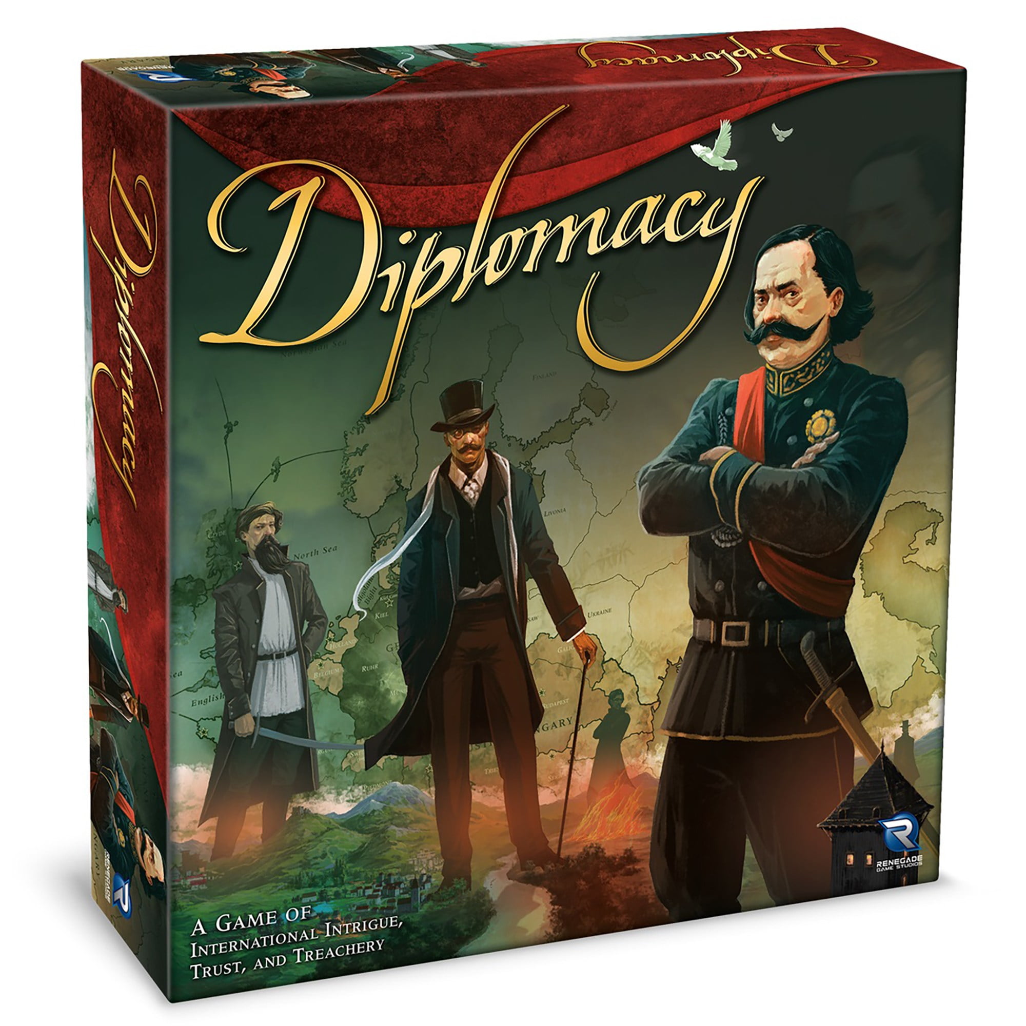 Diplomacy - Renegade, Europe 20th Century Strategy Board Game of