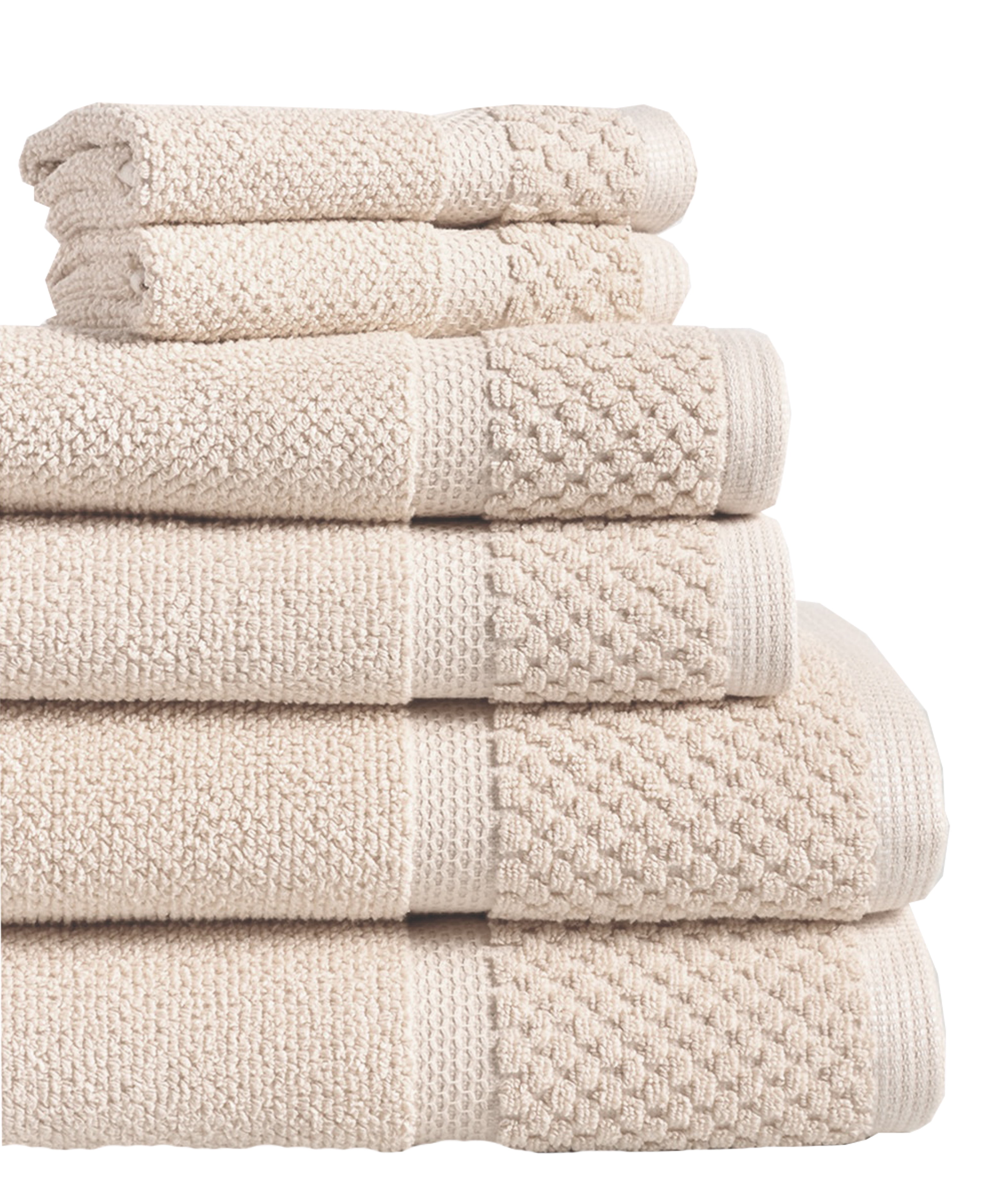 Texrise® Laguna Series 27 x 50 in. Cotton Luxury Bath Towels – 6-pack –  Eurow