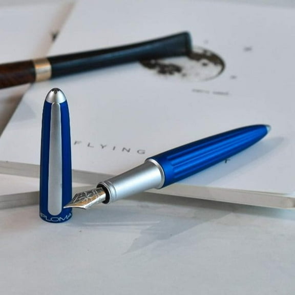 Diplomat Aero Blue Fountain Pen