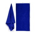 thumbnail image 1 of Diplomat Beach Towels Terry Velour 30x60 2-Pack (Royal Blue Pms 287-C) 11.0 lbs per doz 100% Cotton, 1 of 6