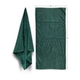 thumbnail image 1 of Diplomat Beach Towels Terry Velour 30x60 4-Pack (Hunter Green PMS 330 C) 11.0 Lbs per Doz 100% Cotton, 1 of 7
