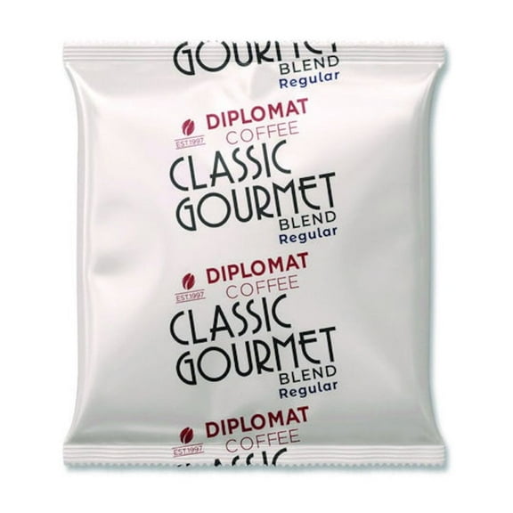 Diplomat Coffee Classic Frac Pack, 2.5 oz, 100/Carton