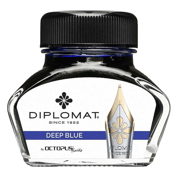 Diplomat Ink Bottle - Ultramarine Blue
