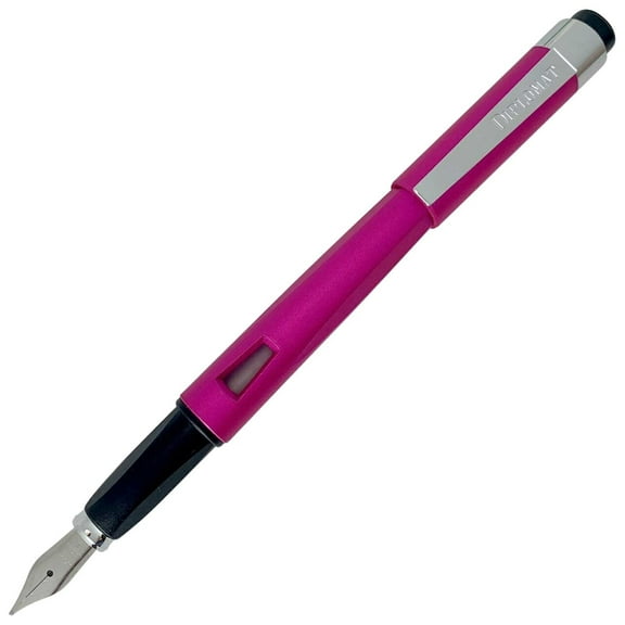 Diplomat Magnum Fountain Pen - Hot Pink, With Medium Nib