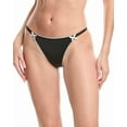 thumbnail image 1 of Dippin' Daisy's womens Dippin’ Daisy’s Jane Bikini Bottom, m, Black, 1 of 3