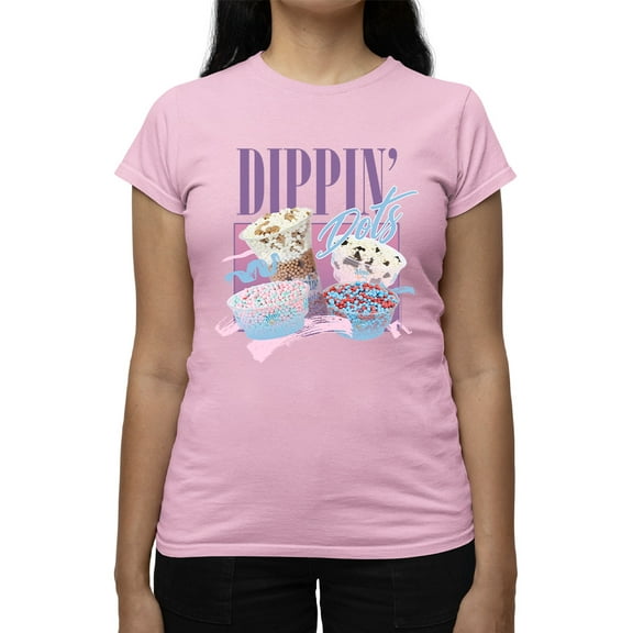 Dippin’ Dots Ice Cream Delight - Retro Pastel Graphic Women's T-shirt