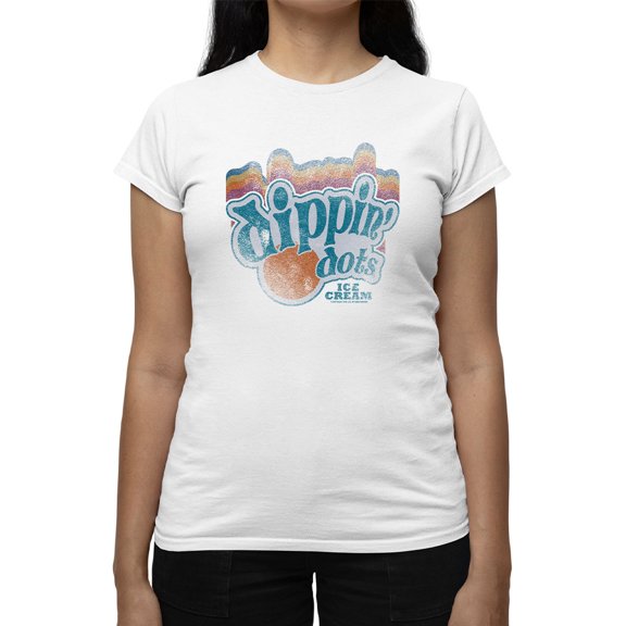 Dippin' Dots Retro Vibes Tee - Classic Ice Cream Graphic Women's T-shirt