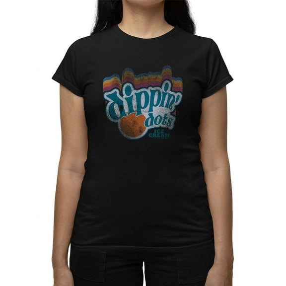 Dippin' Dots Retro Vibes Tee - Classic Ice Cream Graphic Women's T-shirt