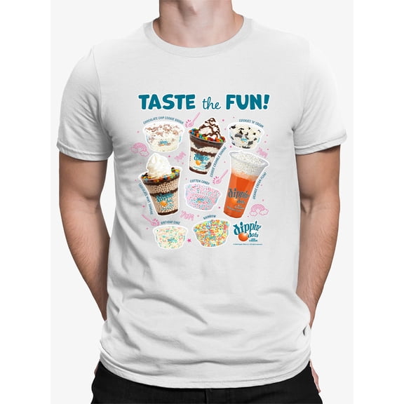 Dippin' Dots Variety Tee - Ice Cream Flavors Graphic Men's T-shirt