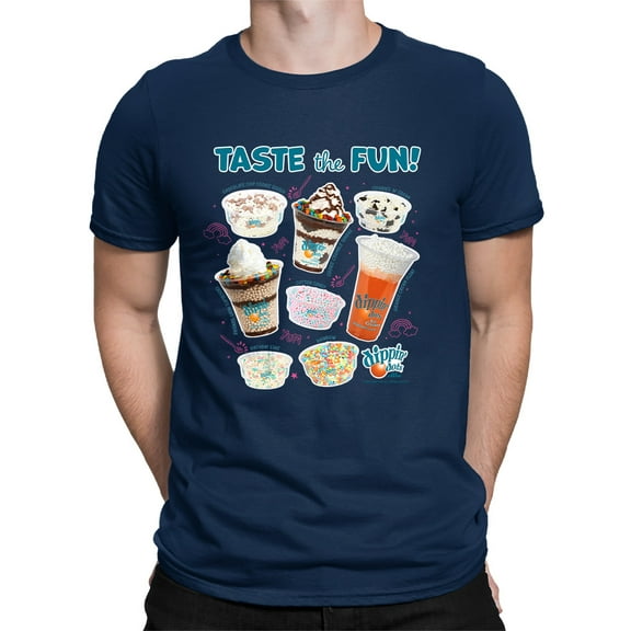 Dippin' Dots Variety Tee - Ice Cream Flavors Graphic Men's T-shirt
