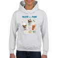thumbnail image 1 of Dippin' Dots Variety Tee - Ice Cream Flavors Graphic Youth's Hoodie, 1 of 4
