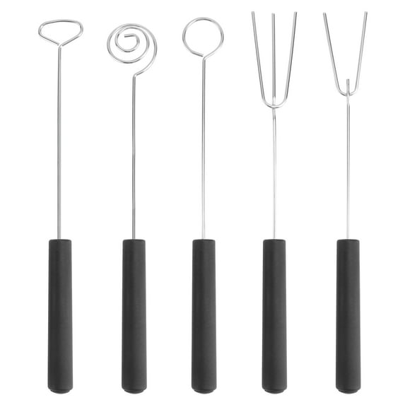 Dipping Chocolate Fondue Fork Forks Tool Stainless Steel Set Dessert Candy Sticks Tools Barbecue Dipper Kebab Truffles