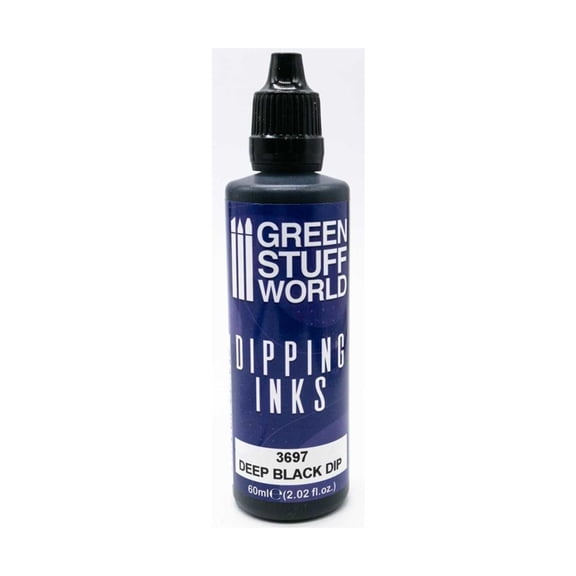 Green Stuff World Dipping Inks - Deep Black Dip New