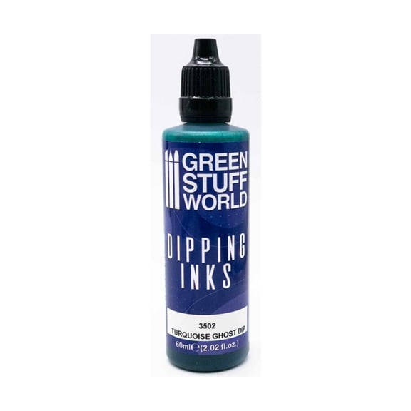 Green Stuff World Dipping Inks - Turquoise Ghost Dip New