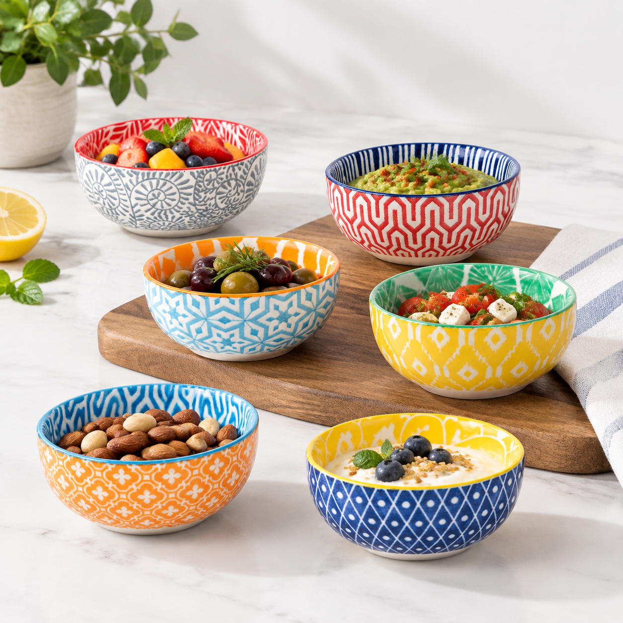 Dipping Small Dip Bowl 2.7 Oz Soy Sauce Dish Set Of 6 - Walmart.com