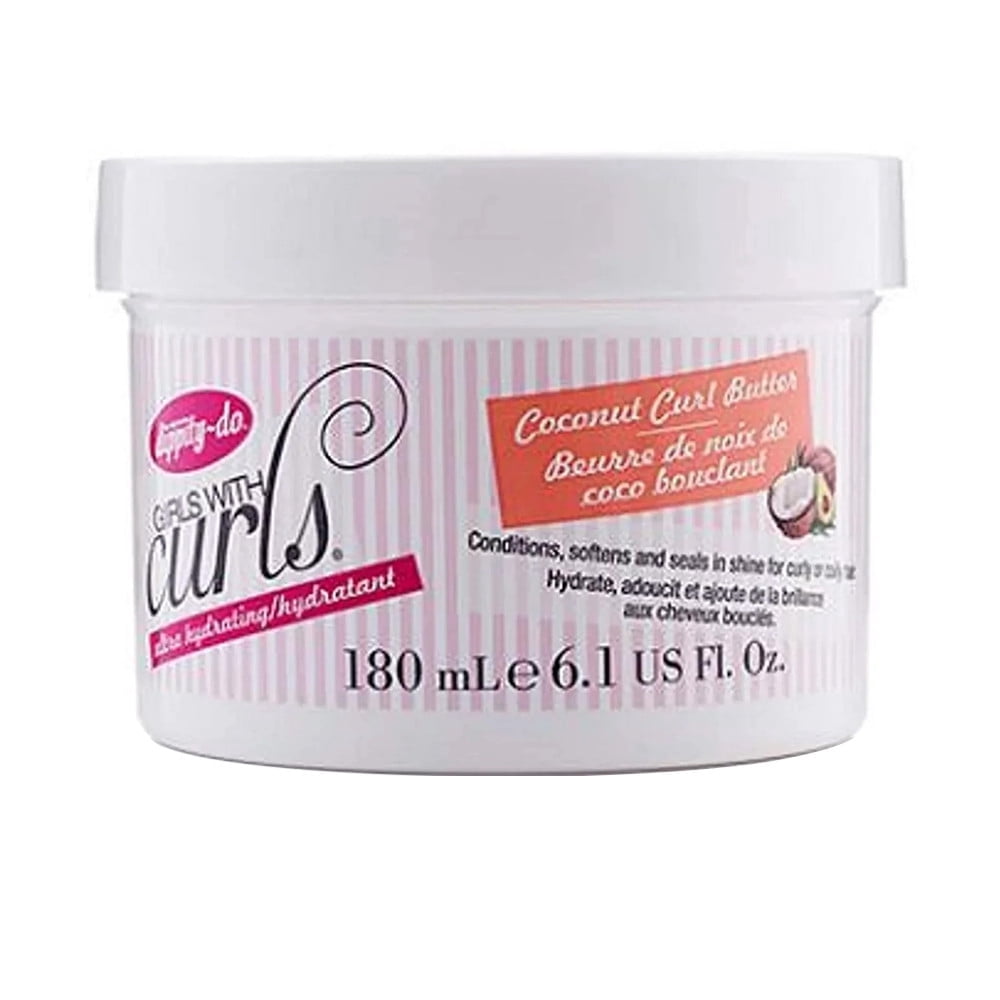 Dippity Do Girls WIth Curls Coconut Curl Butter, 6.1 Oz, 3 Pack
