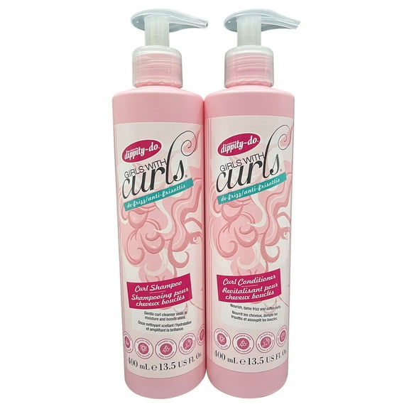 Dippity Do Girls with Curls Anti Frizz Curl Conditioner 13.5 oz Pack of 2