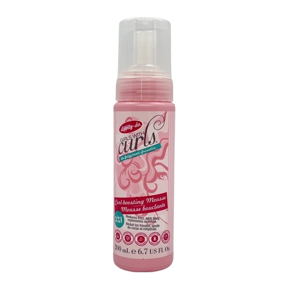Dippity Do Girls with Curls Boosting Mousse, 6.7 Oz..