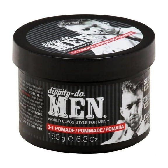 Dippity Do Men 3-1 Hair Pomade, 6.3 Oz..