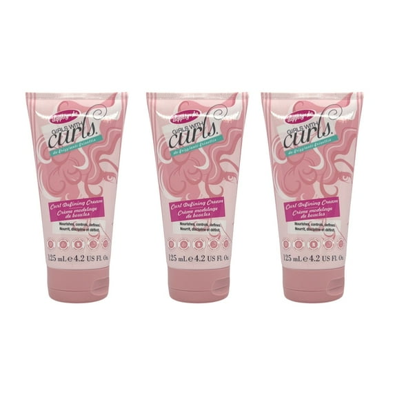 Dippity-do Girls with Curls Leave-In Curl Defining Cream 4.2 Oz (Pack of 3)