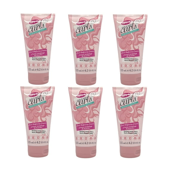 Dippity-do Girls with Curls Leave-In Curl Defining Cream 4.2 Oz (Pack of 6)