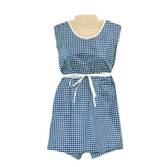 Dipsters patientwear, women\'s coverall-top with shorts, xxx-large