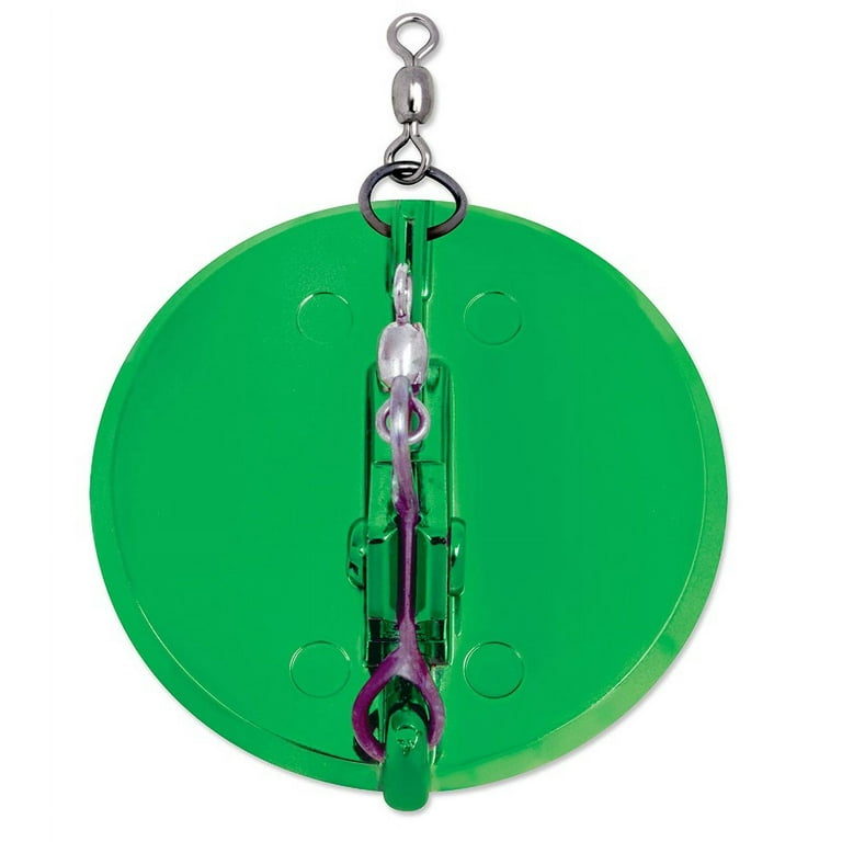 Dipsy Diver Adjustable Trolling Diver, Green, 4-1/8, 50' Depth