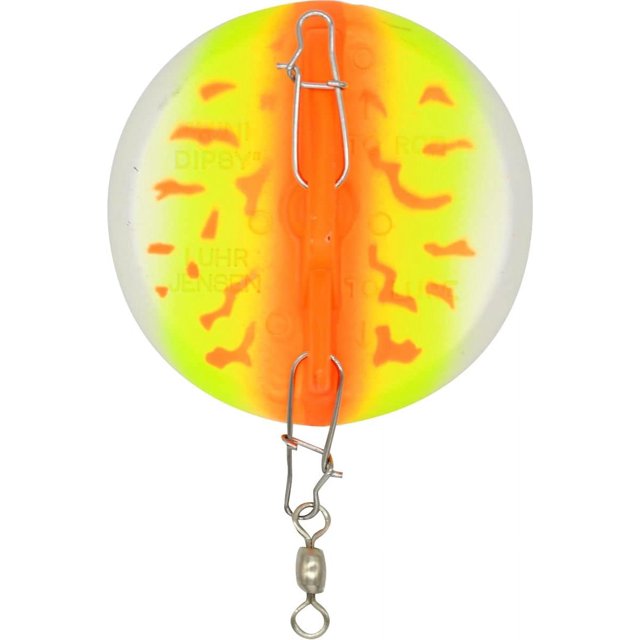 Dipsy Diver Orange Fire UV/Chrome Bottom