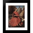 thumbnail image 1 of Diptych of John the Baptist and St. Veronica, St. John the Baptist, the left wing 20x24 Framed Art Print by Memling, Hans, 1 of 2