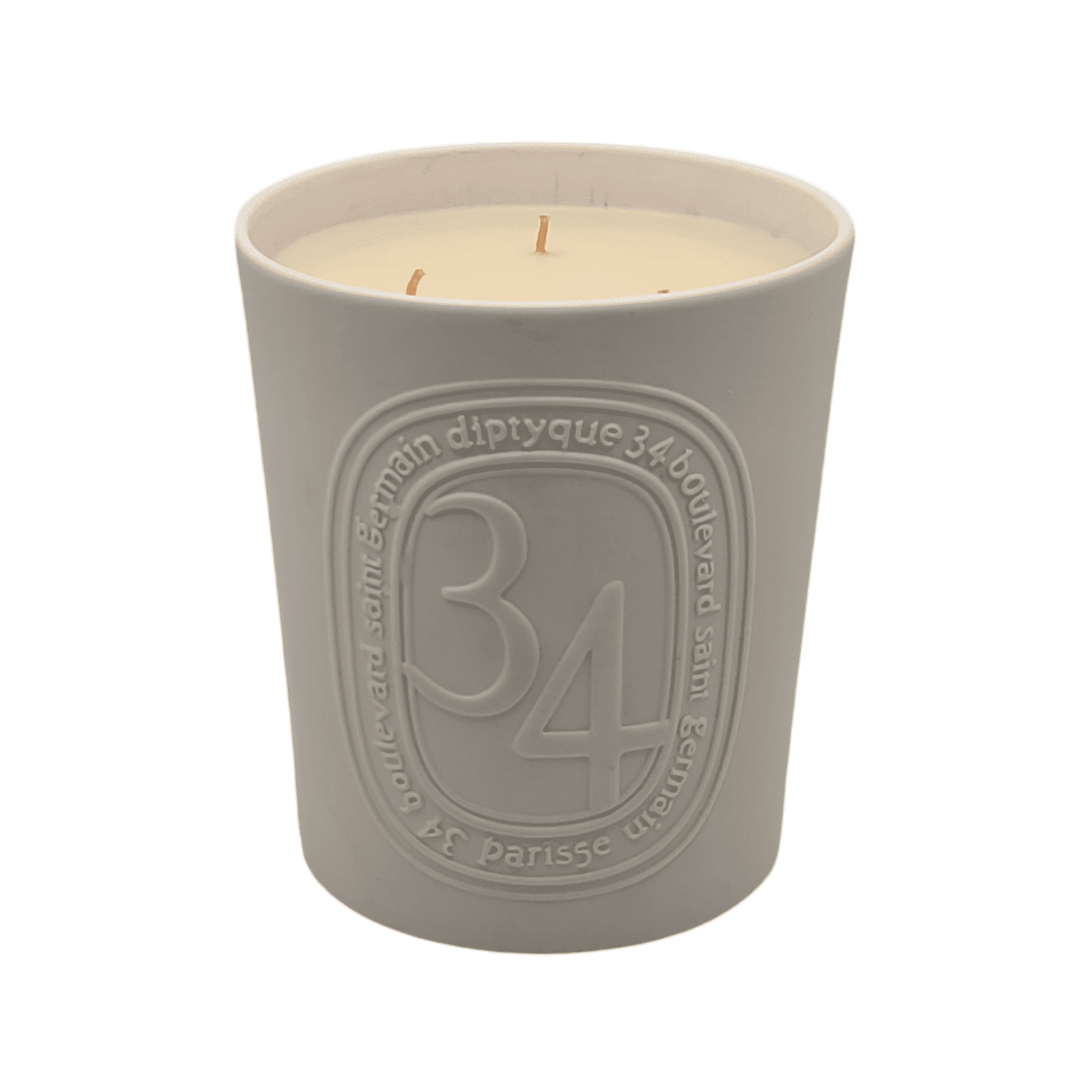 Green Aromatic 3-Wick Porcelain Jar Candle