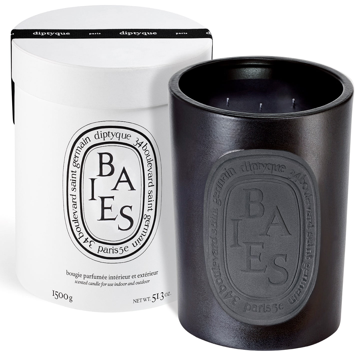 Diptique キャンドル　Baies/べ　1500g Diptyque - Baies Dera Candle (1500g) - Walmart.com