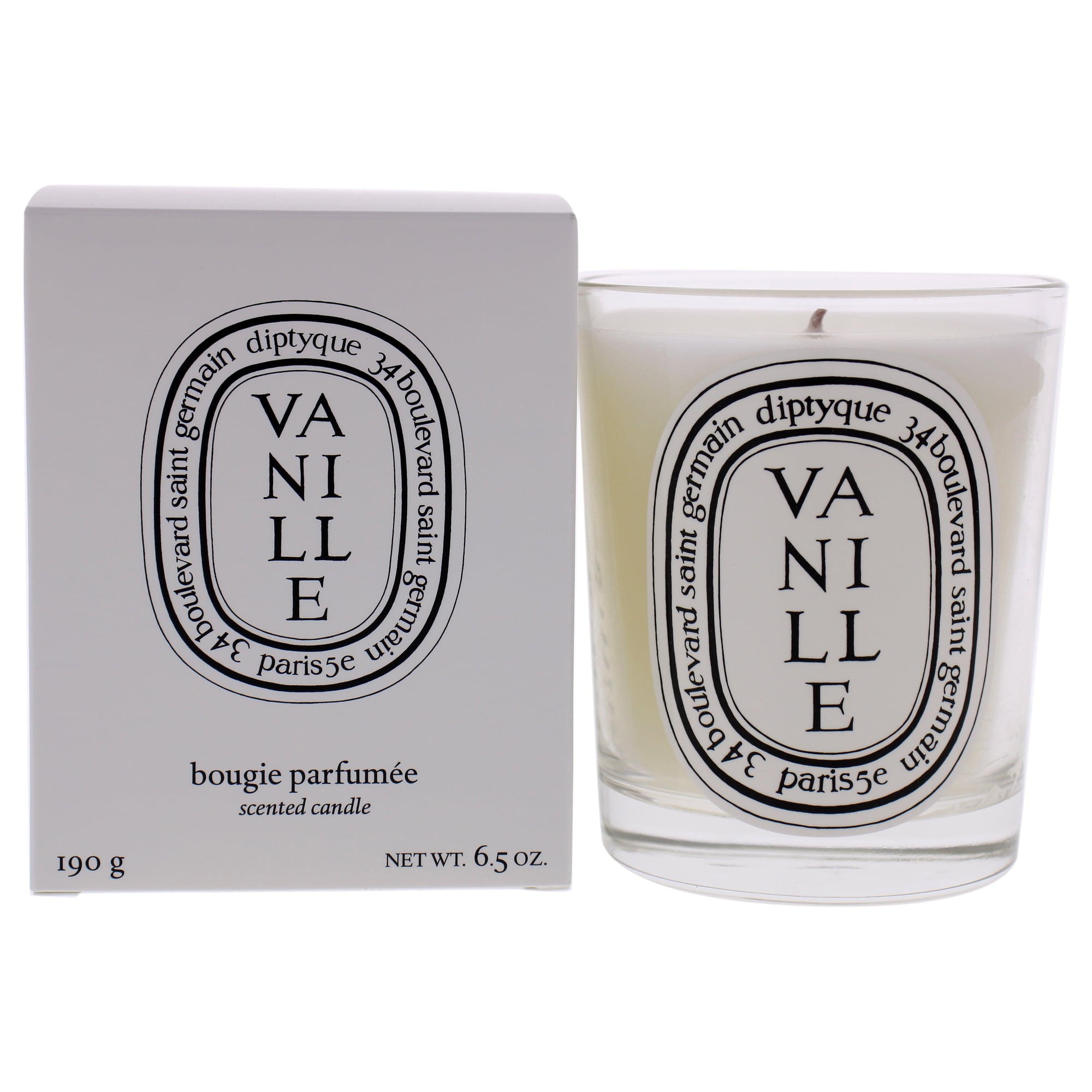 Luxurious Black Vanilla Scented Jar Candle, 18 oz