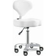 thumbnail image 1 of Dir Adjustable All Purpose Roller Stool with Backrest - Medical, Salon & Spa Stool,  Style, 1 of 17