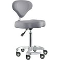 thumbnail image 1 of Dir Adjustable All Purpose Roller Stool with Backrest - Medical, Salon & Spa Stool,  Style, 1 of 18