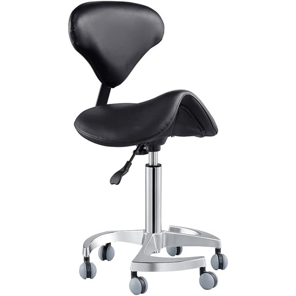 Dir Medical Stool - Adjustable All-Purpose Roller Stool for Salon & Spa with Backrest Adjustments TAO