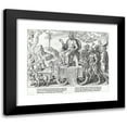 thumbnail image 1 of Dirck Volckertz Coornhert 17x15 Black Modern Framed Museum Art Print Titled - The Triumph of Christ (1559), 1 of 5
