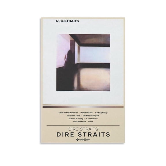 Dire Straits - Dire Straits 11 Canvas Poster Bedroom Decoration Landscape Office Valentine's Birthday Gift