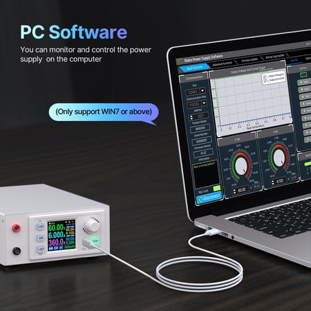 Direct Current Regulated Power Supplies Maintenance Power Supplying Device 1.54inch LCD Screen Support Firmware Upgrade
